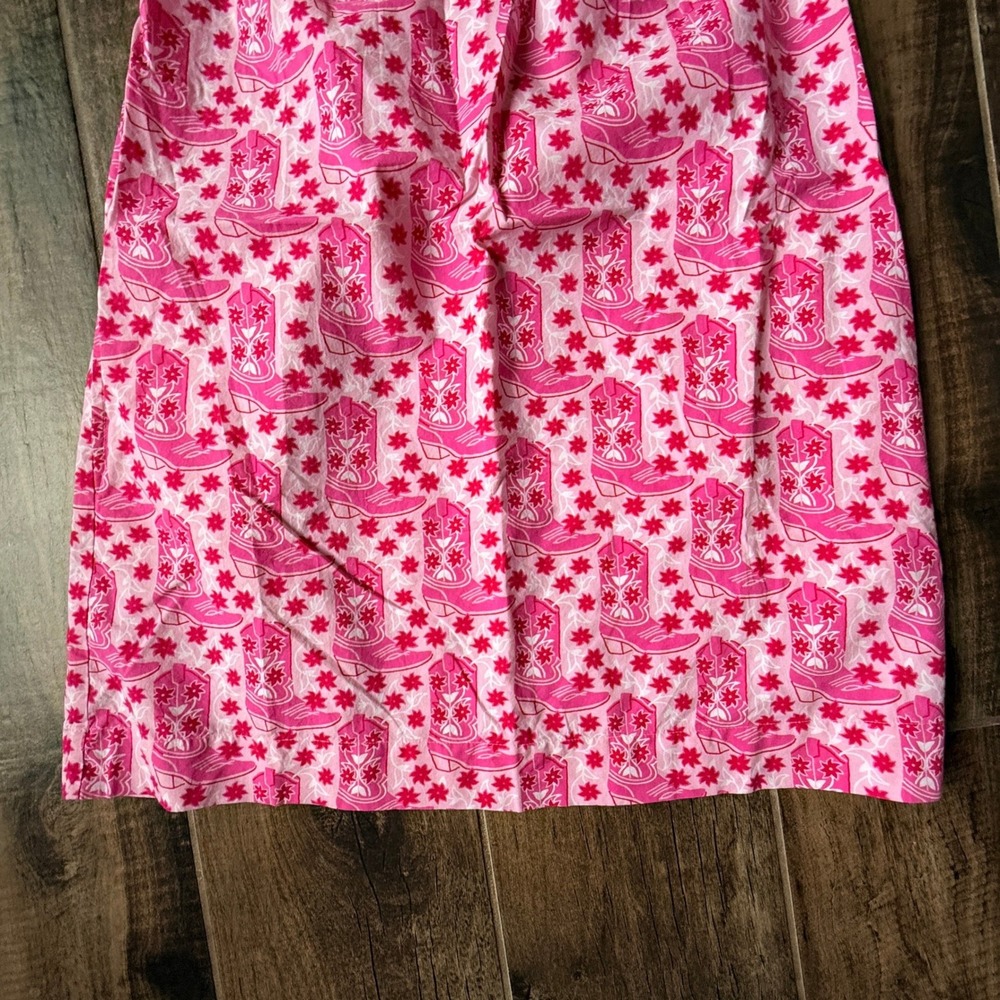 Printfresh Women's Rhinestone Cowgirl Organic Cotton Cami Nightgown,Pink,XS(NWT) - Picture 5 of 11